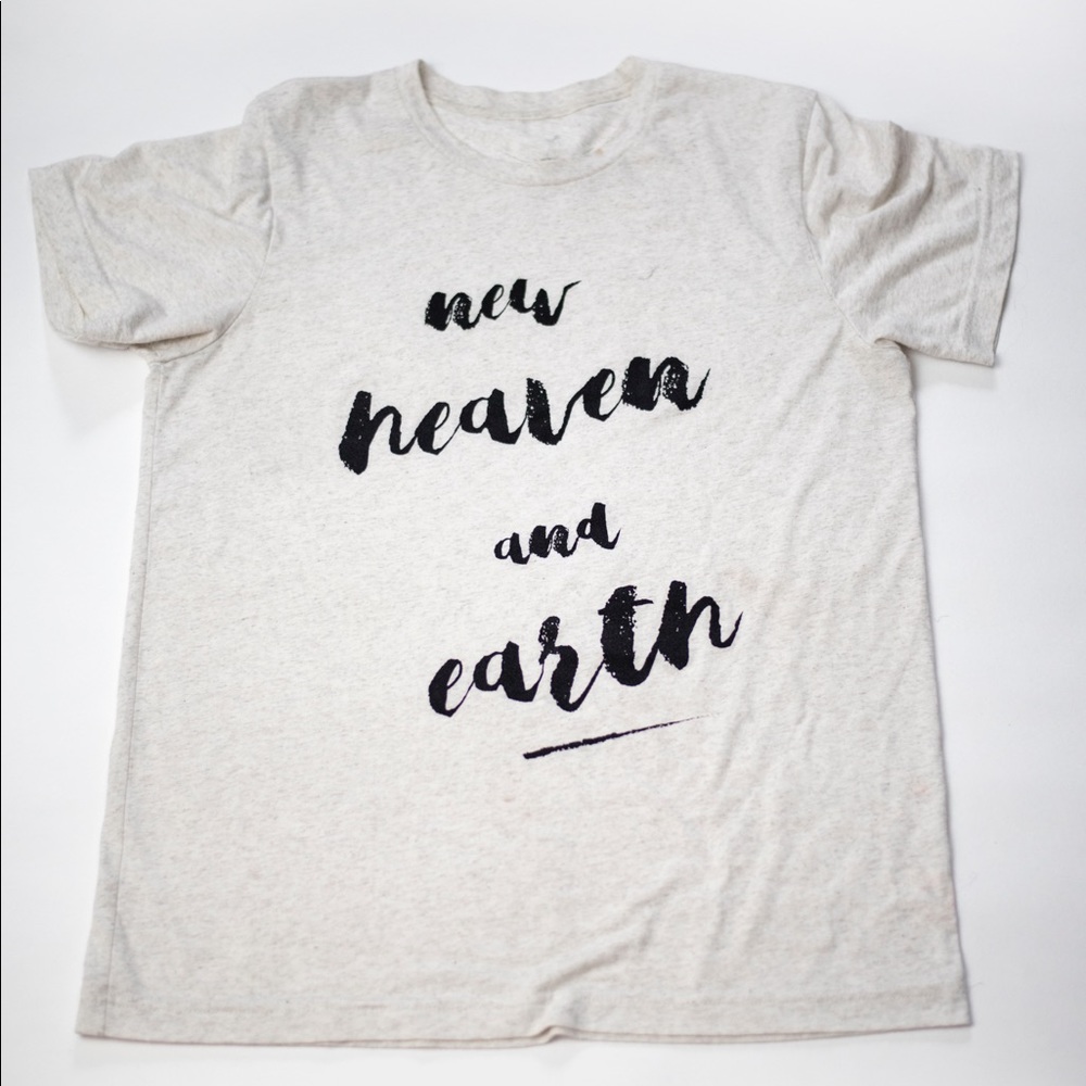 New Heaven and Earth tri-blend tshirt